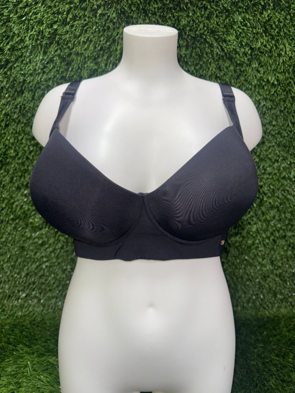HABY NECKLINE WIDE BACK UNDERWIRE BRA SZ 40C